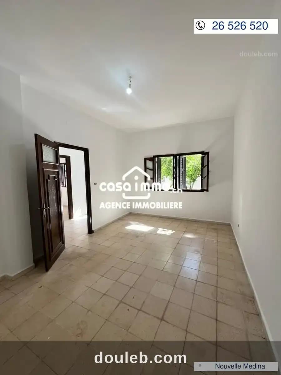 Etage rdc s3 à nouvelle médina 3 - Miniature 3