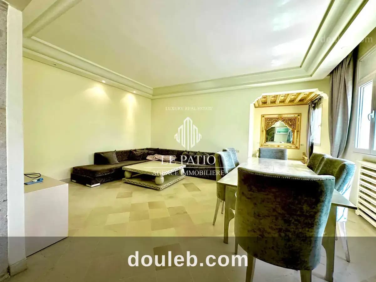 Duplex meublé avec une terrasse a carthage - Photo 1
