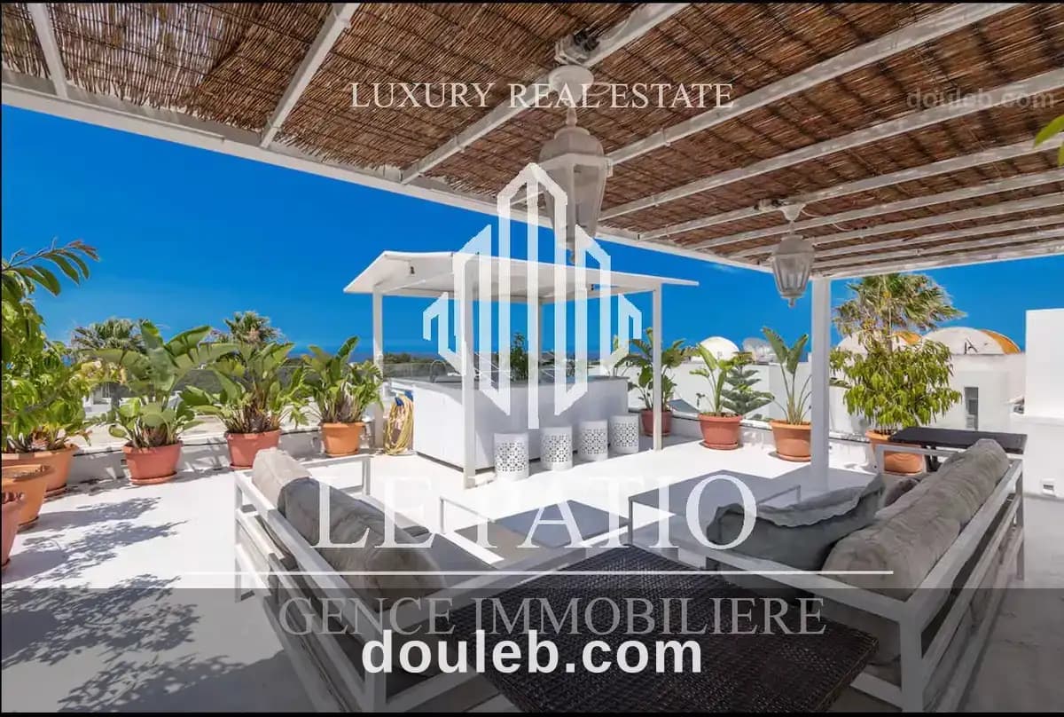 Villa s3 meublée avec rooftop piscine et vue mer - Miniature 2