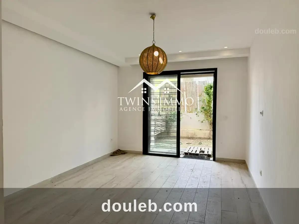 Appartement s2 avec jardin à la marsa - Miniature 2
