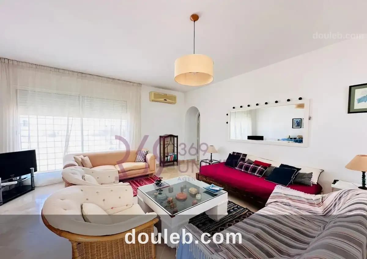 Appartement meuble avec jardin à la marsa - Miniature 2
