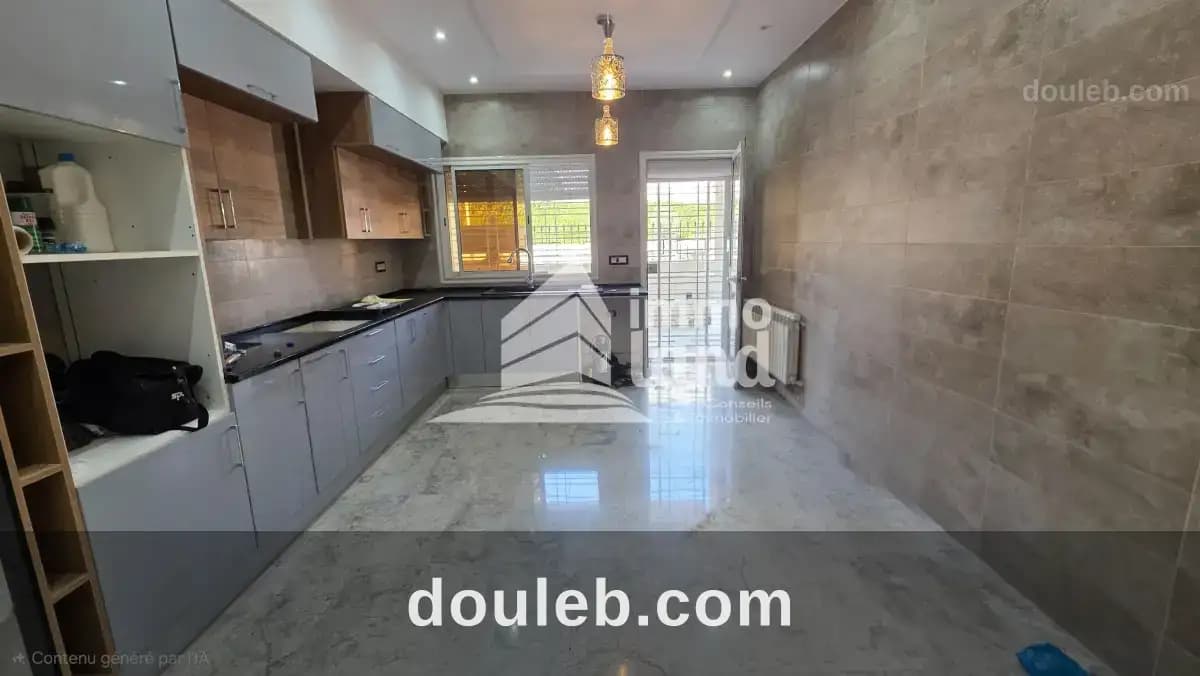 Triplex s5 avec jardin à la soukra - Miniature 2
