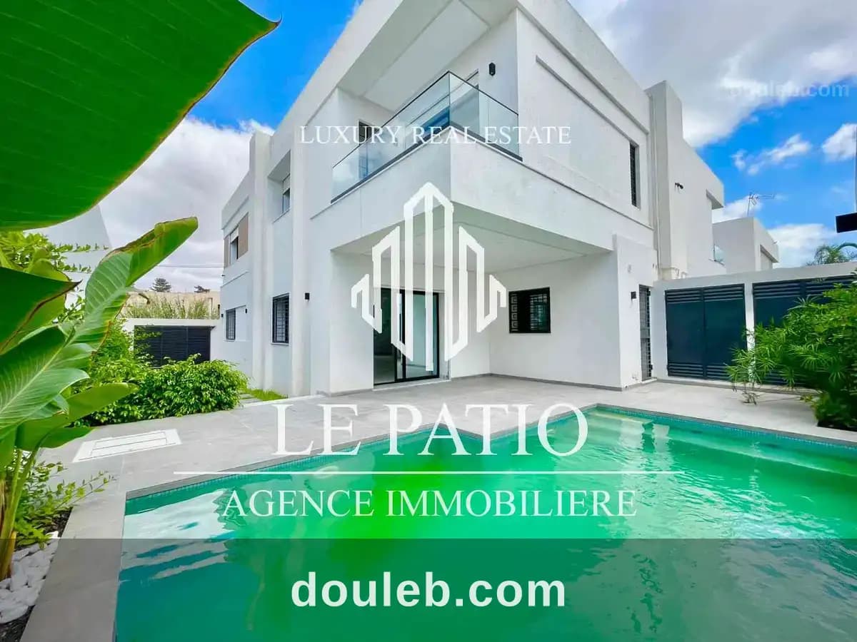 Villa jumelee neuve s3 à la soukra - Photo 1