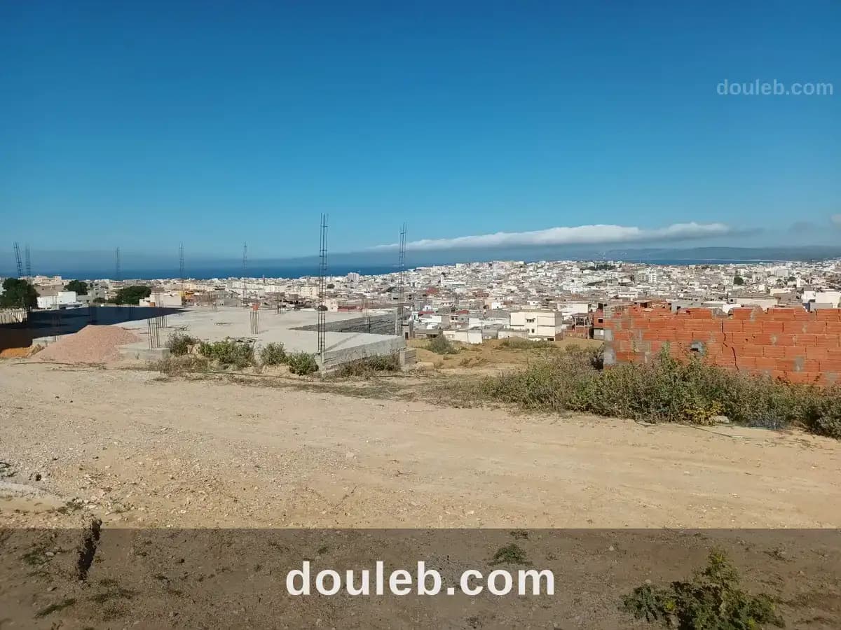 Terrain titré avec une vue mer à bizerte - Photo 1