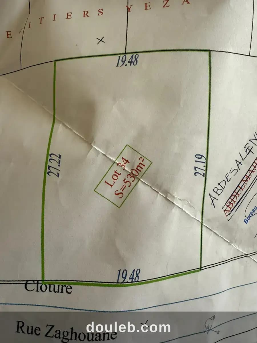 Borj louzir vnt tre 530m2 - Miniature 3