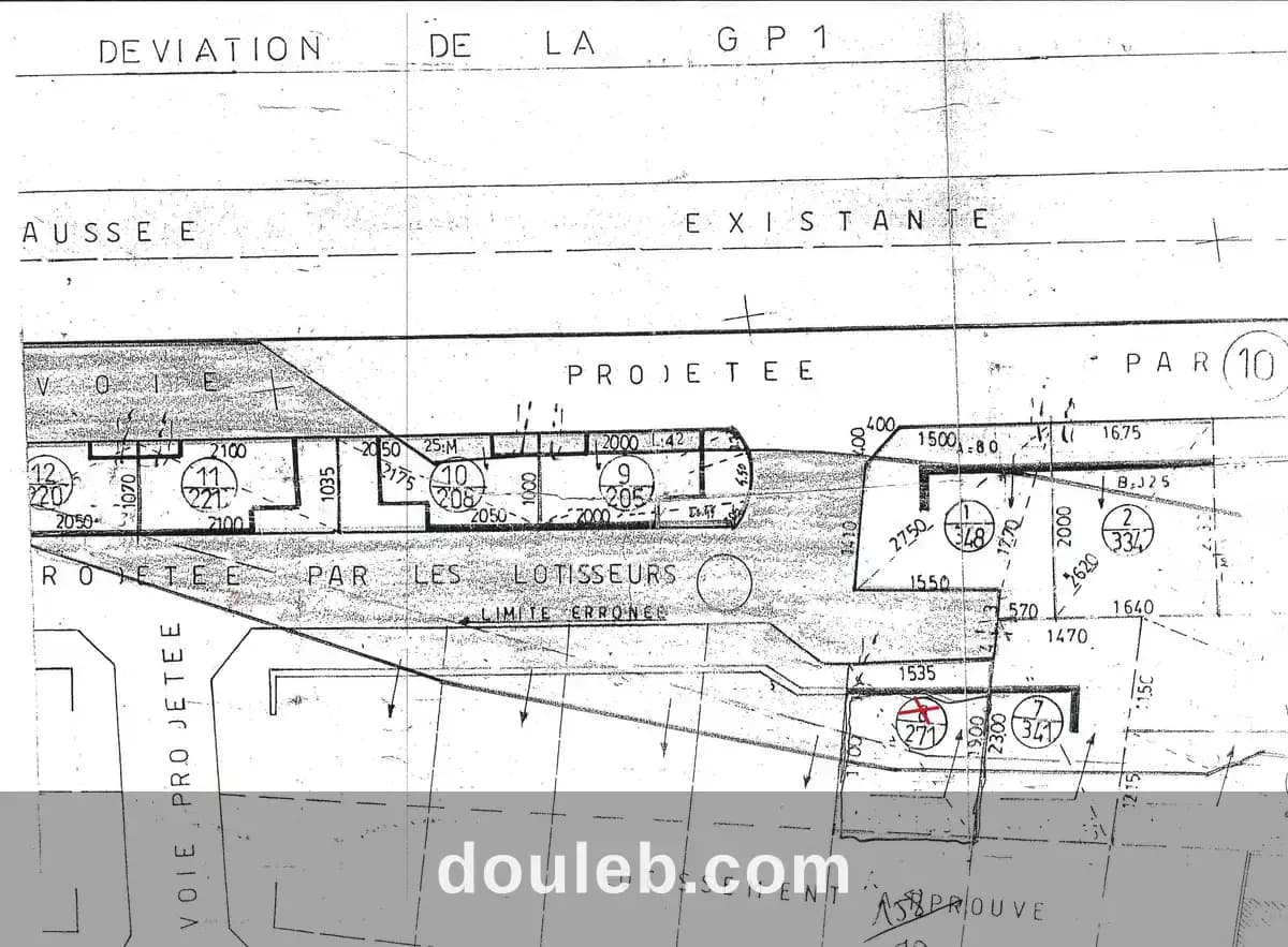 Lot approuvé 271m pas loin lycée hammam sousse 2 - Photo 1