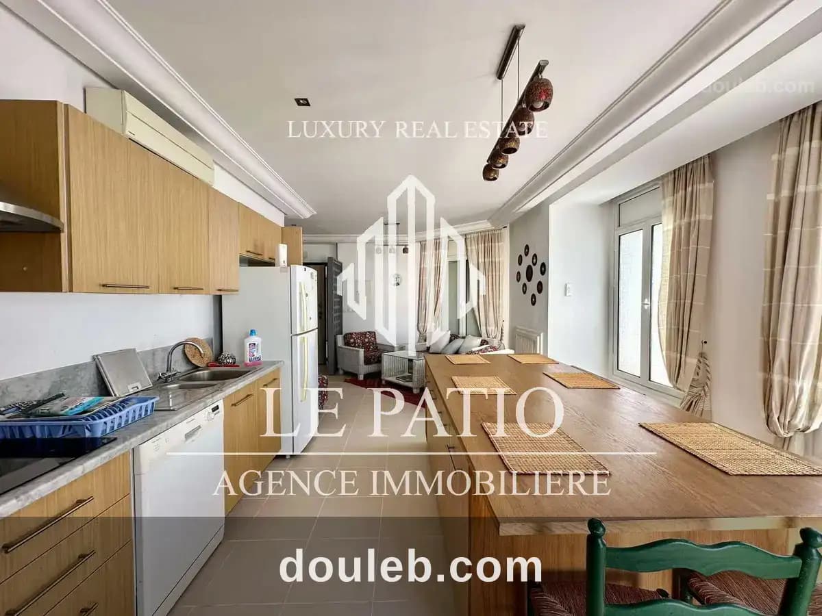 Appartement s3 meuble a la marsa ville - Miniature 2