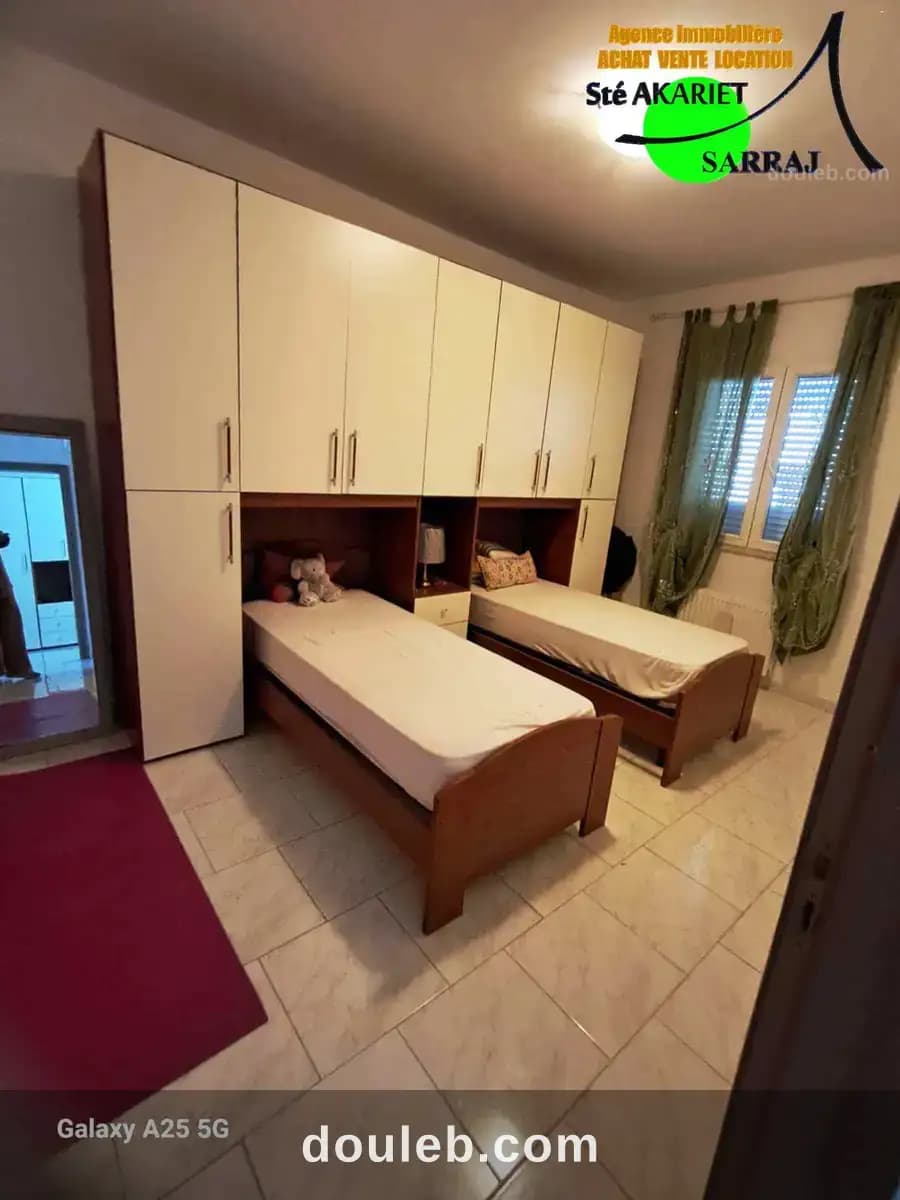 Appartement s2 à 400métre de la plage chatt mariem - Miniature 5