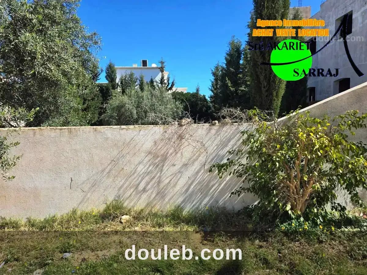 Lot 485m zone des villas en face koussour gharnata - Photo 1