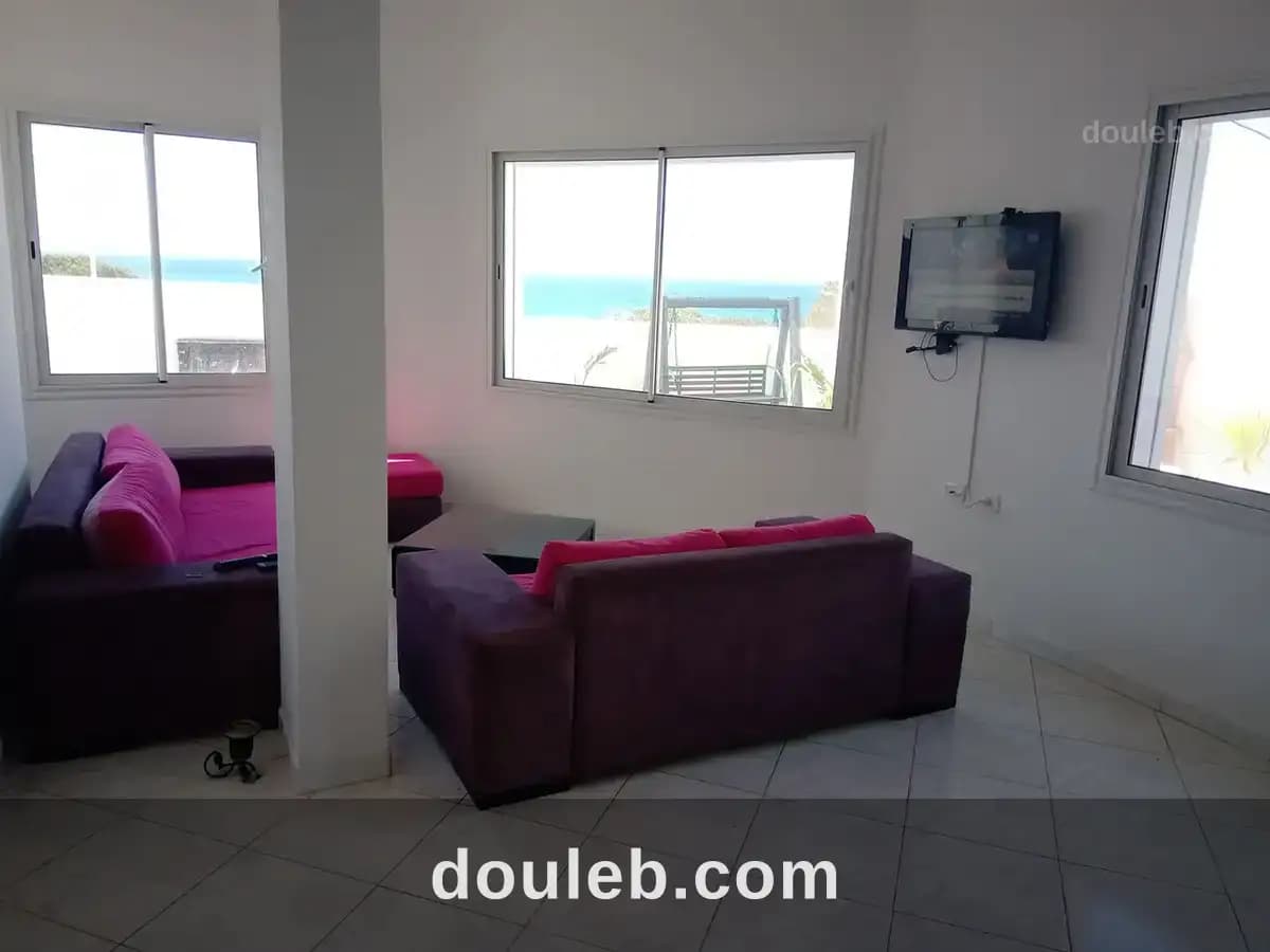 Appartement vue mer avec piscine à bizerte - Miniature 5