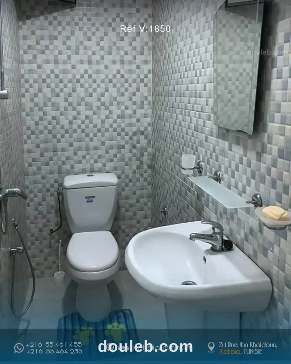 Appartement a 3 min de la plage kelibia - Miniature 5