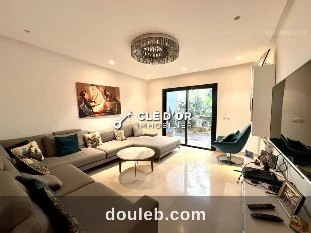 Un duplex s4 meuble situe au jardins de carthage - Miniature 3