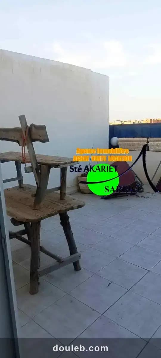 Petite maison style triplex 168m à oued ghnim - Miniature 5