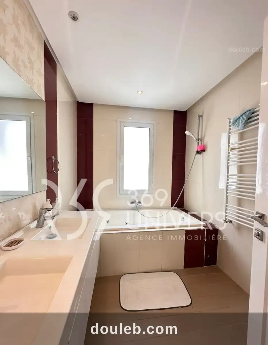 Duplex meublé avec piscine à carthage - Miniature 5