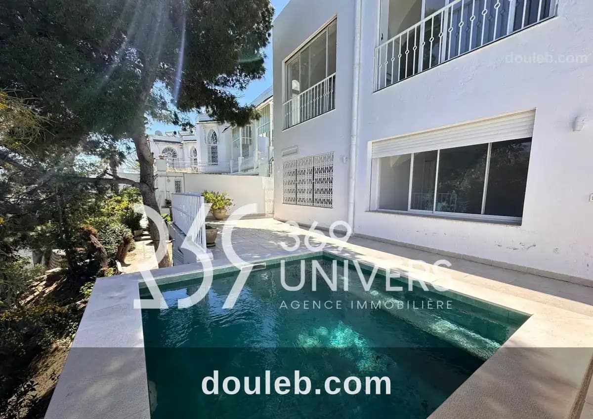 Villa avec vue sur mer à la marsa ref rh176 - Miniature 2