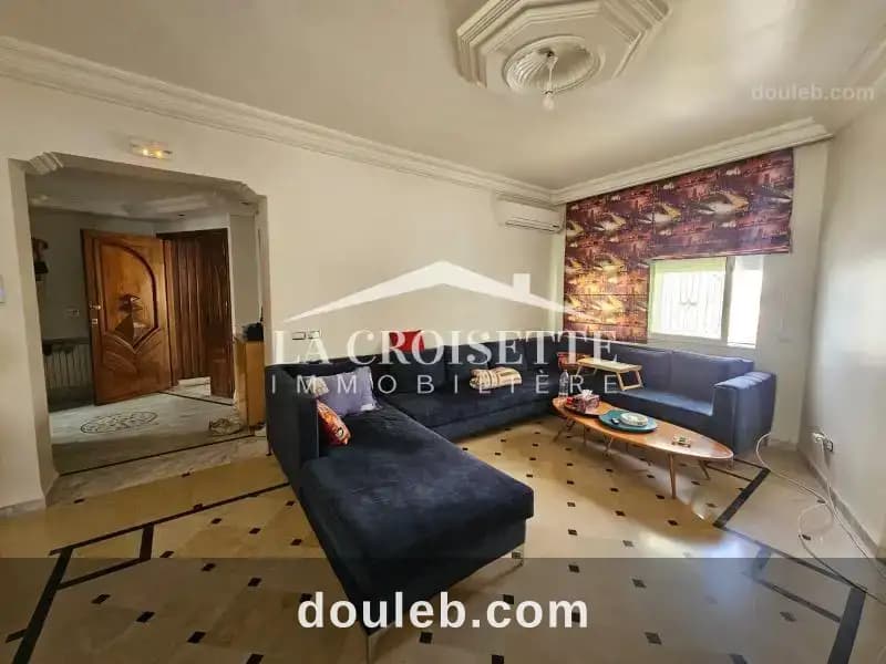 Etage de villa s3 meublé à la soukra mel0597 - Miniature 4