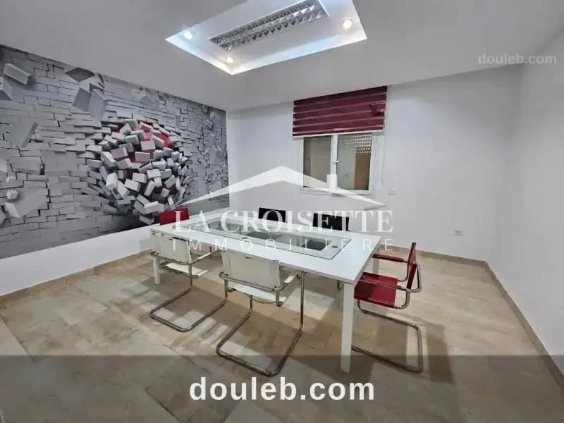 Bureau h2 meublé à la soukra zbl0583 - Miniature 3
