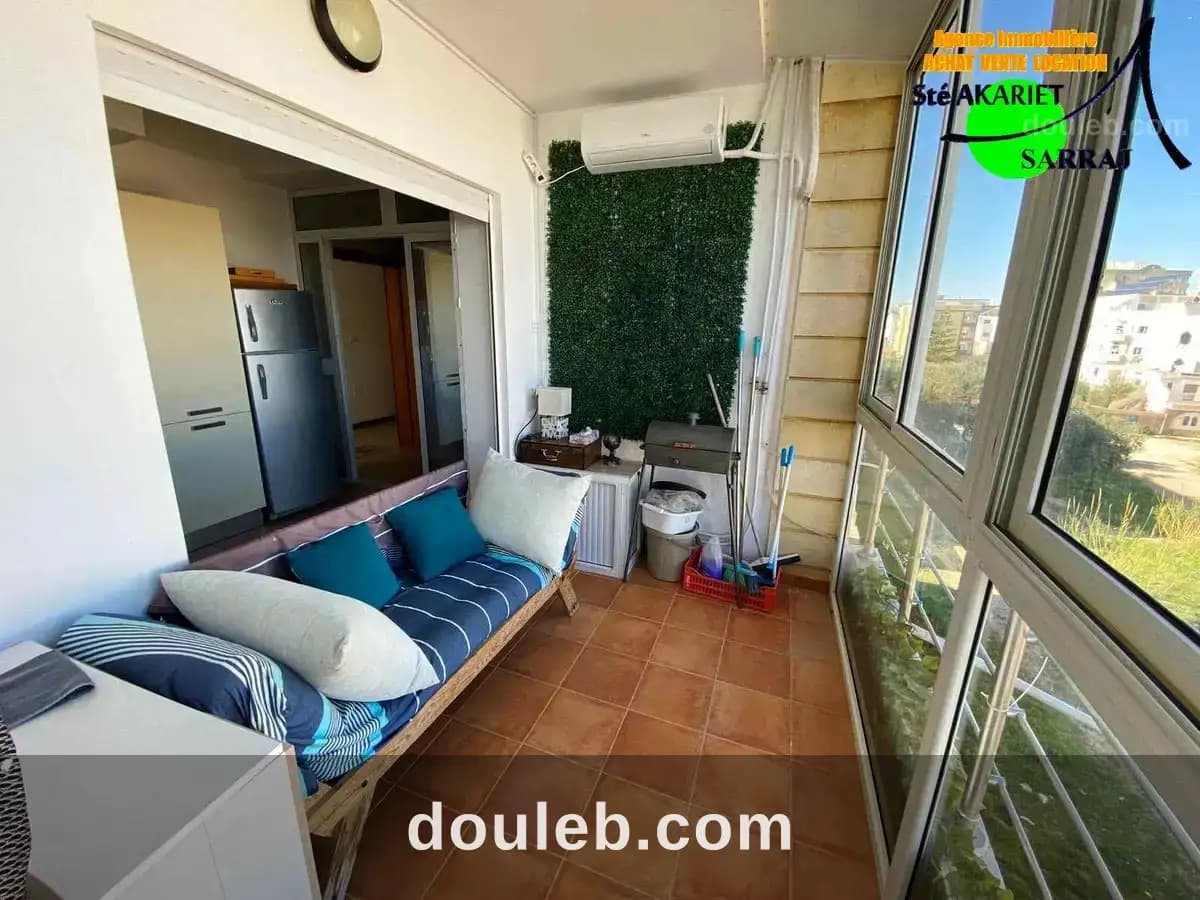 Appartement s1 proche de la plage hammem sousse - Miniature 5
