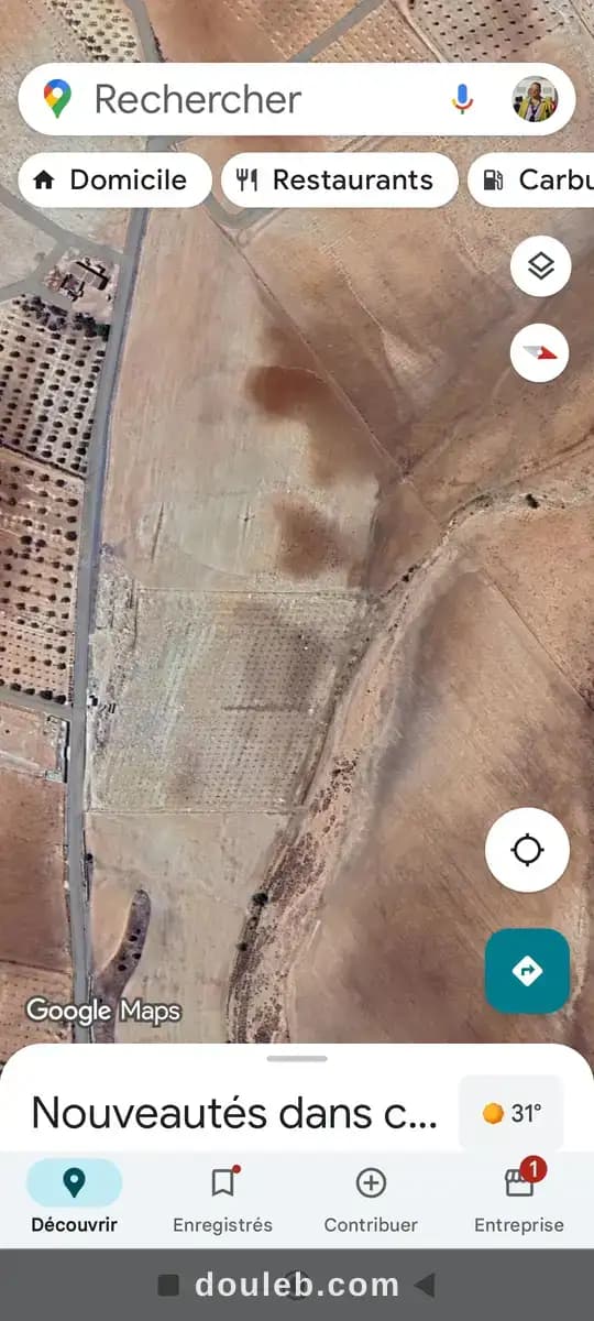 3 hectares et 2 500 mètres a mnagaa - Miniature 2
