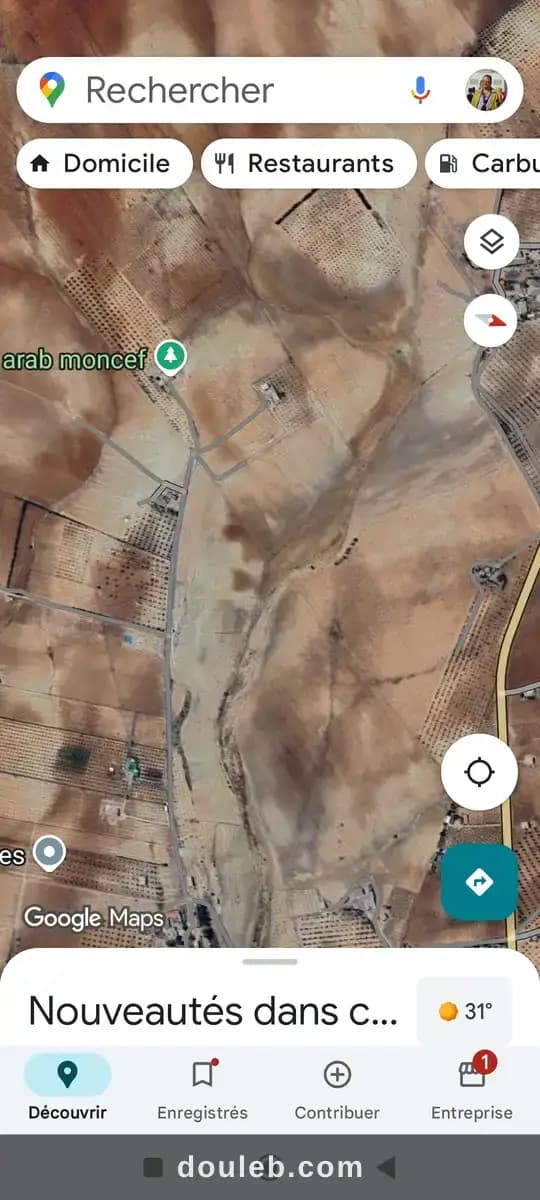 3 hectares et 2 500 mètres a mnagaa - Miniature 3
