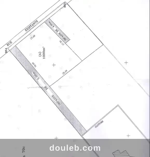 Terrain 1000m2 titre foncier individuel - Photo 1
