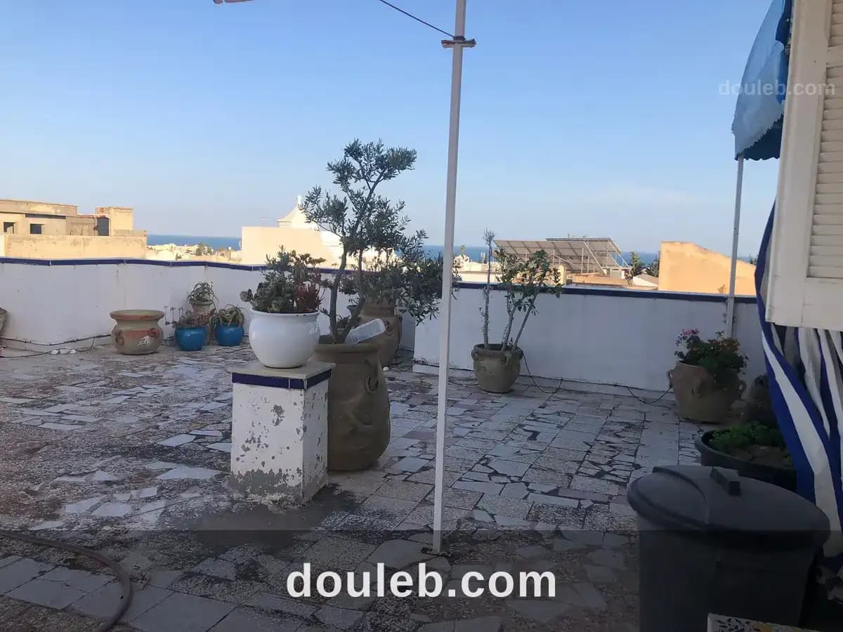 Appartement s1 avec grande terrasse à hammamet - Miniature 5