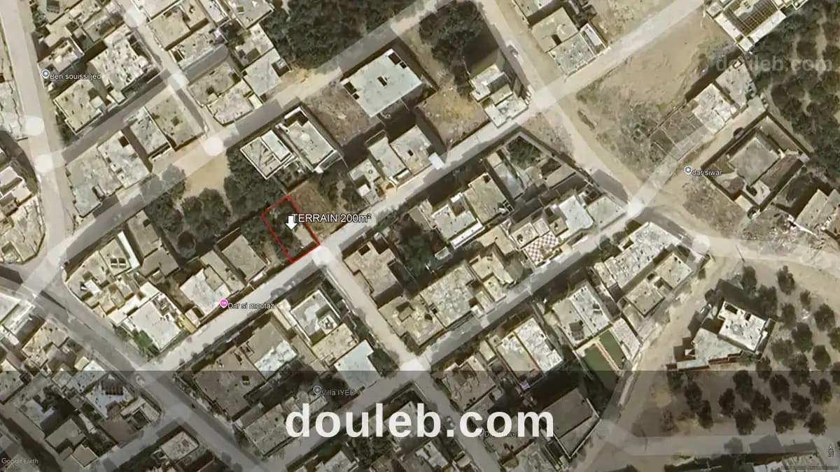 Terrain constructible de 200 m2 à kelibia nord - Photo 1