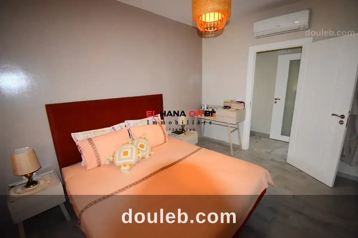 Appartement s2 meublé avec parking à mahdia - Miniature 3