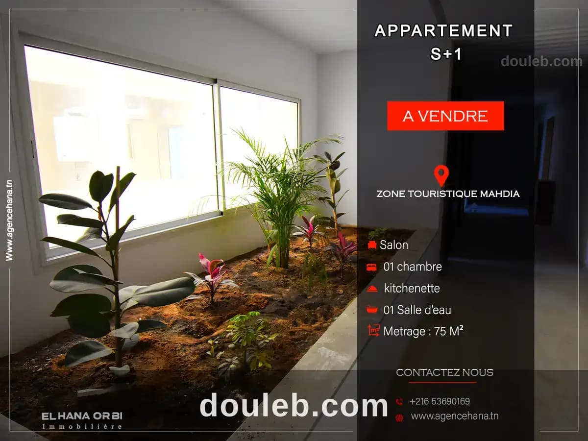 S1 avec piscine directement promoteur à mahdia - Photo 1