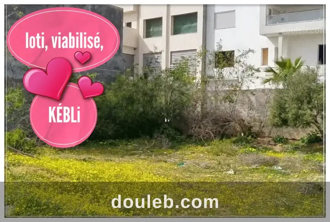 Loti viabilisé kébli 296m - Photo 1