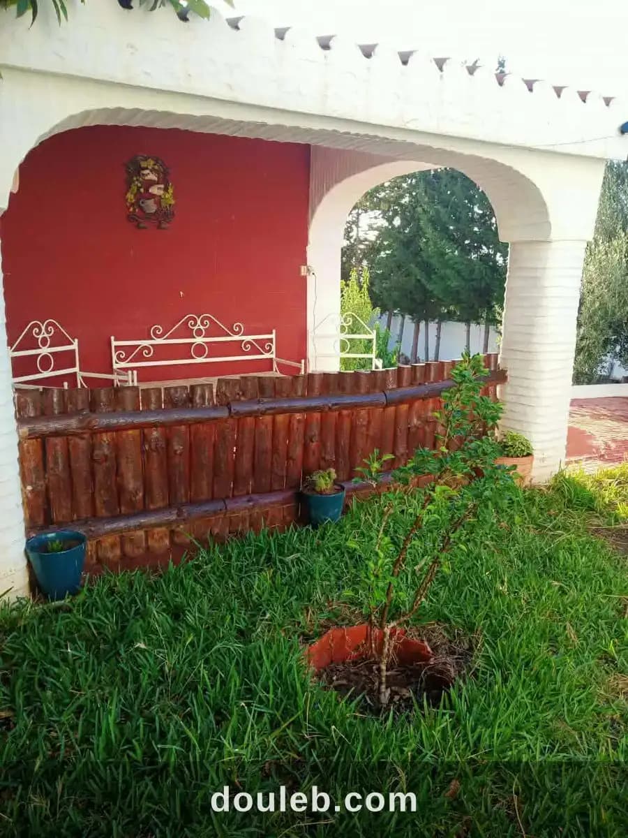 Belle villa style arabe avec grand jardin à rafraf - Miniature 3