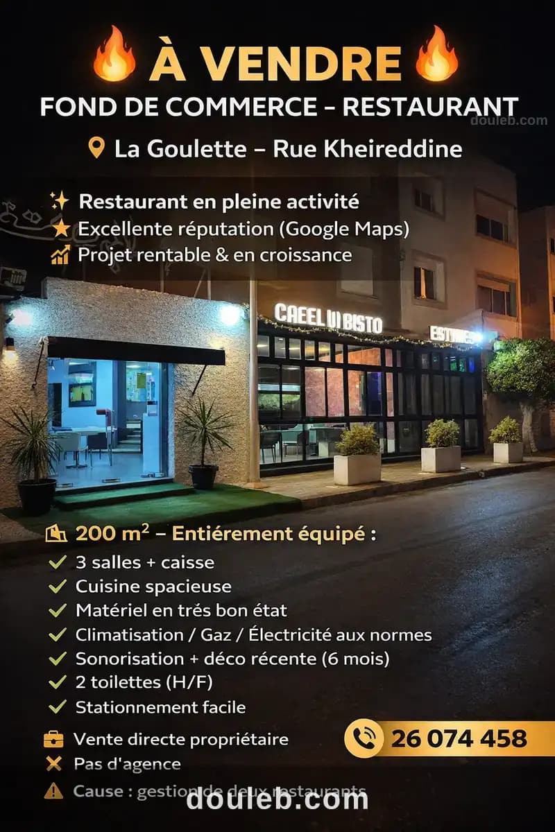 Fond de commerce - Photo 1