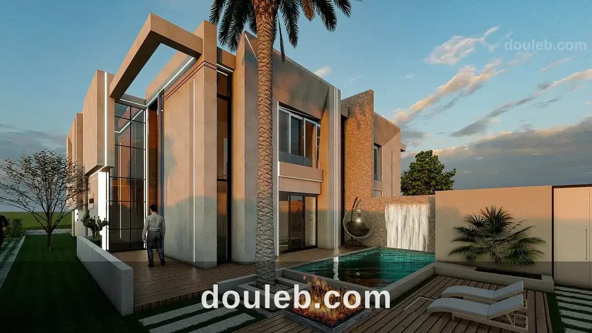 Villa neuve à la soukra parc - Photo 1