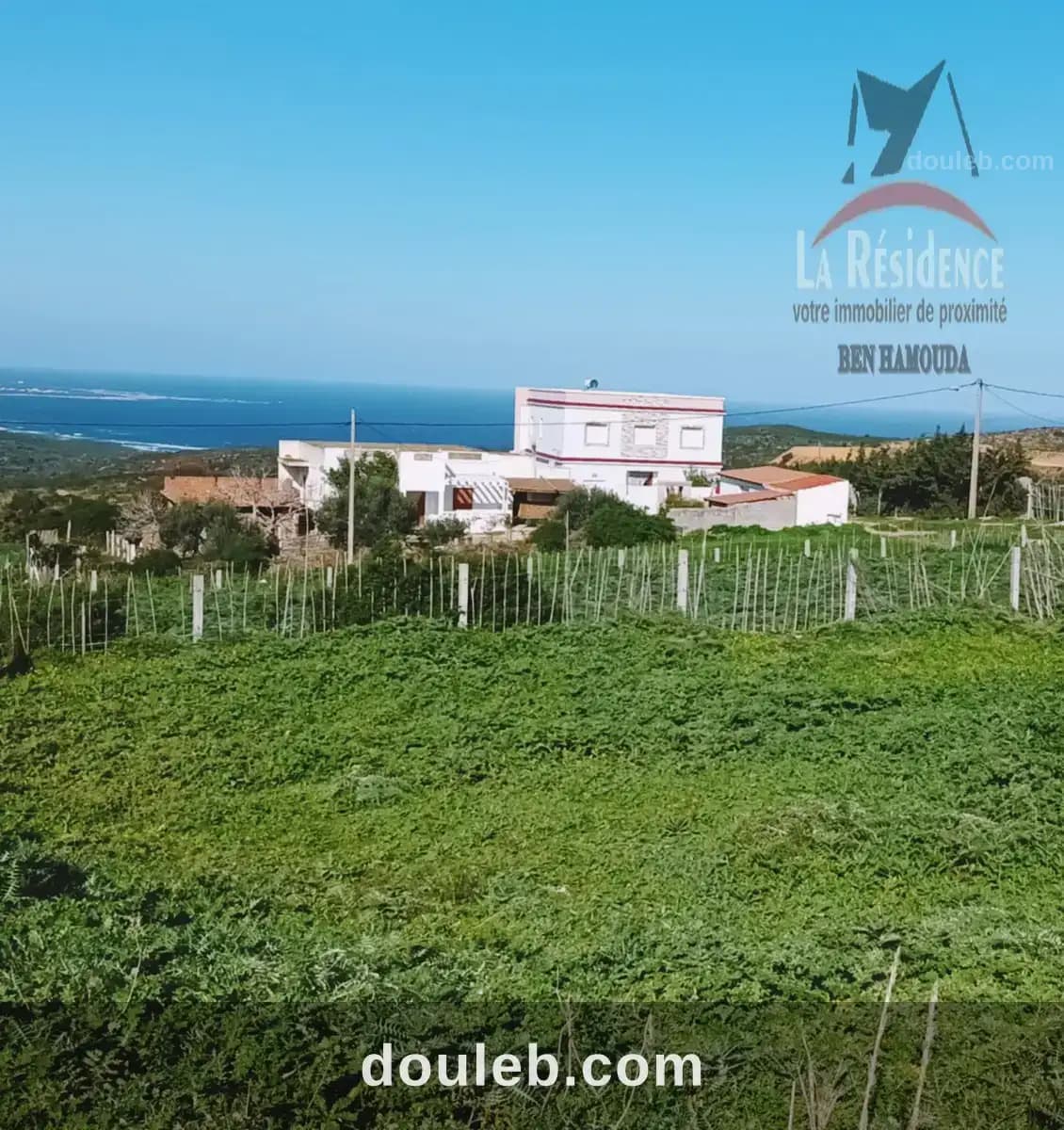 Terrain vue mer à nadhour bizerte - Photo 1