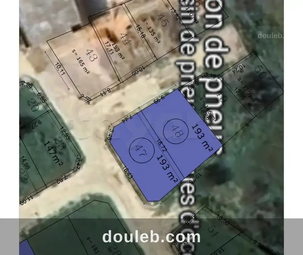 Lots de divers surfaces dans un lotissement - Miniature 3