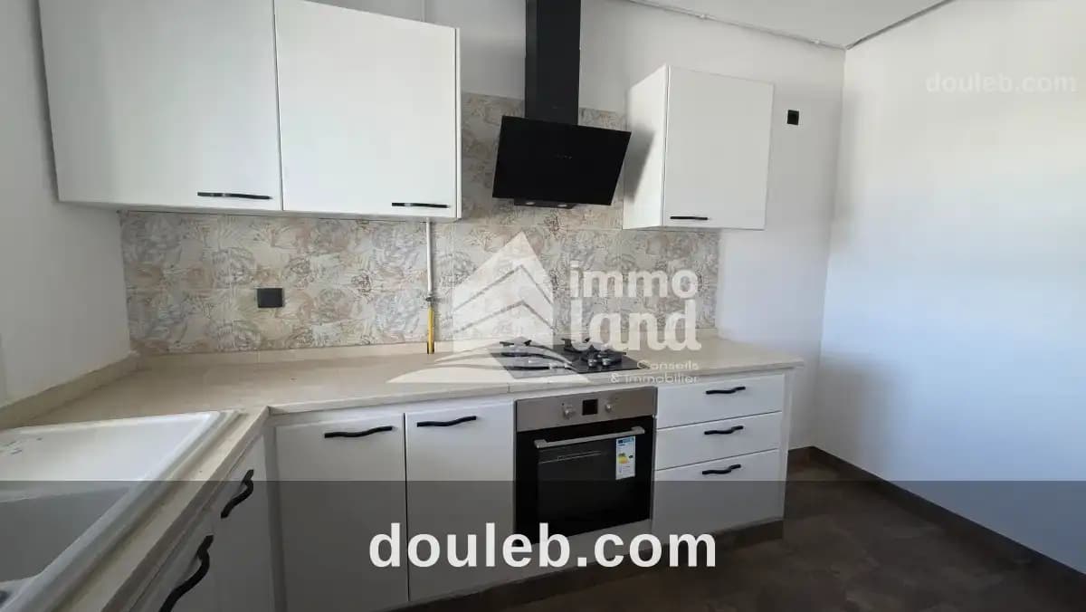 Appartement s2 avec balcon à la soukra - Miniature 2