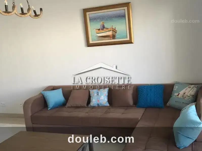 Appartement s2 meublé vue mer à gammarth - Miniature 3