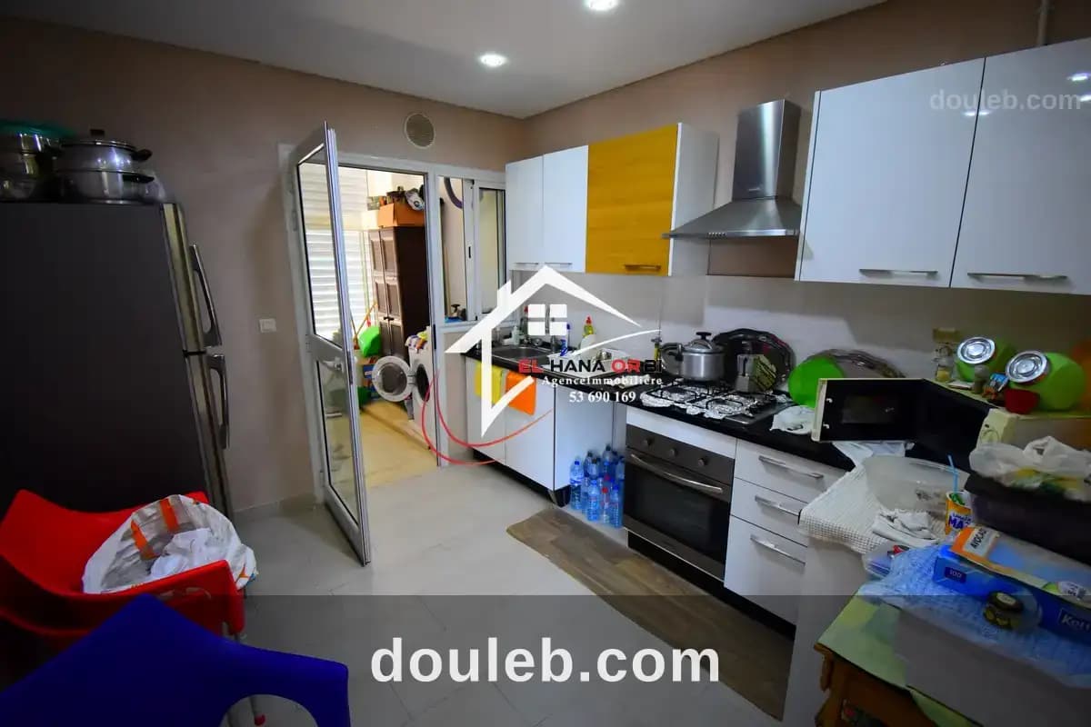 Appartement s2 vue mer avec parking à mahdia - Miniature 3