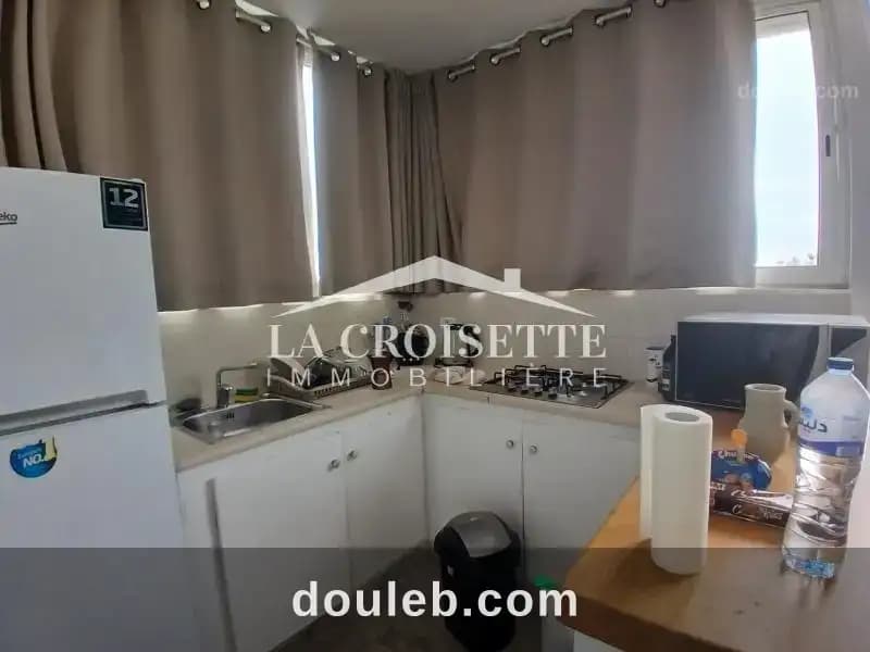 Appartement s0 meublé avec terrasse à la marsa - Miniature 3