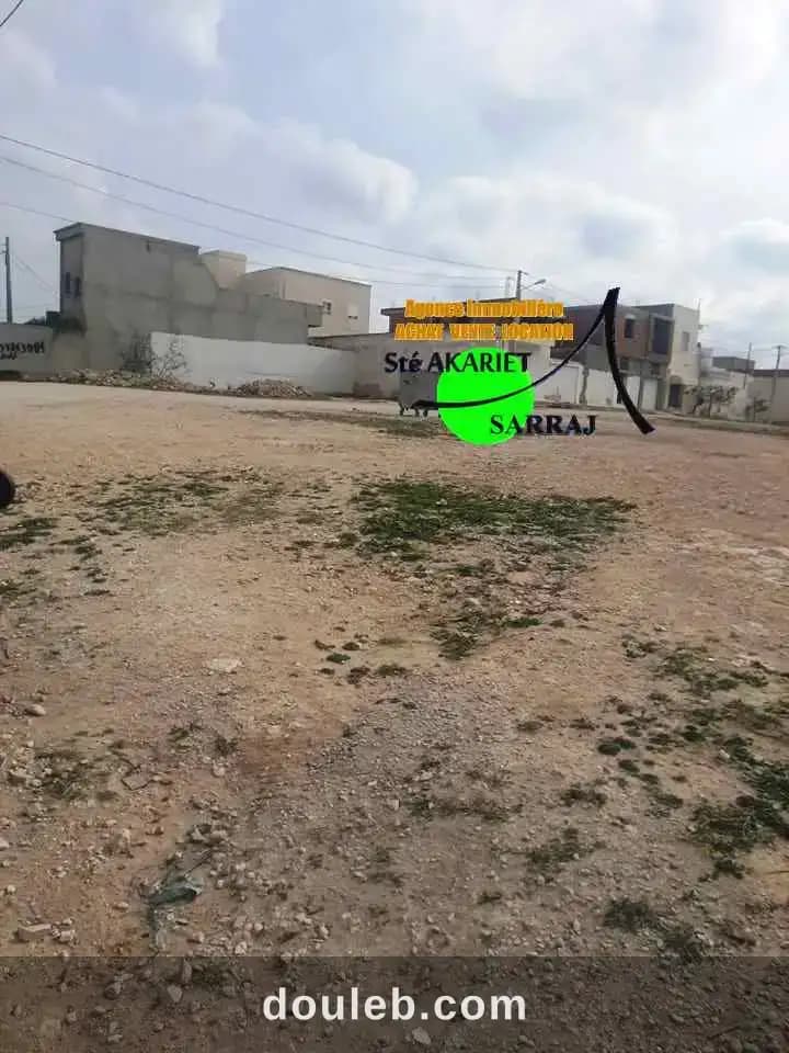Terrain 334m convient pour villa hammem sousse - Miniature 4