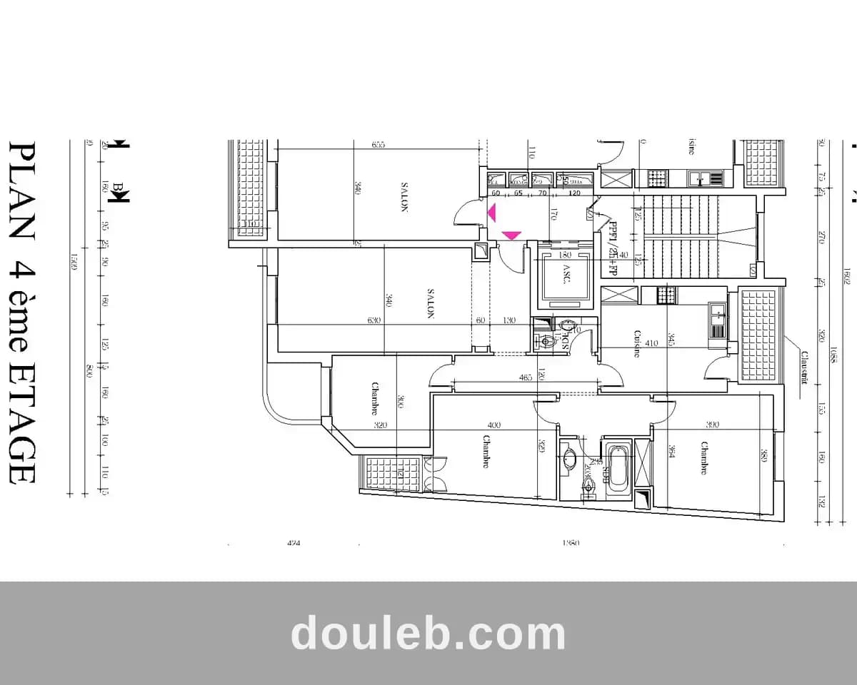 Appartement s3 a sakiet ezzit - Miniature 3