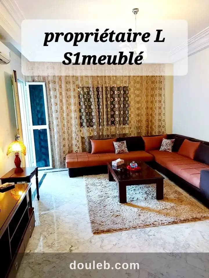 A l'année pour étranger s1 meublé superbe - Photo 1