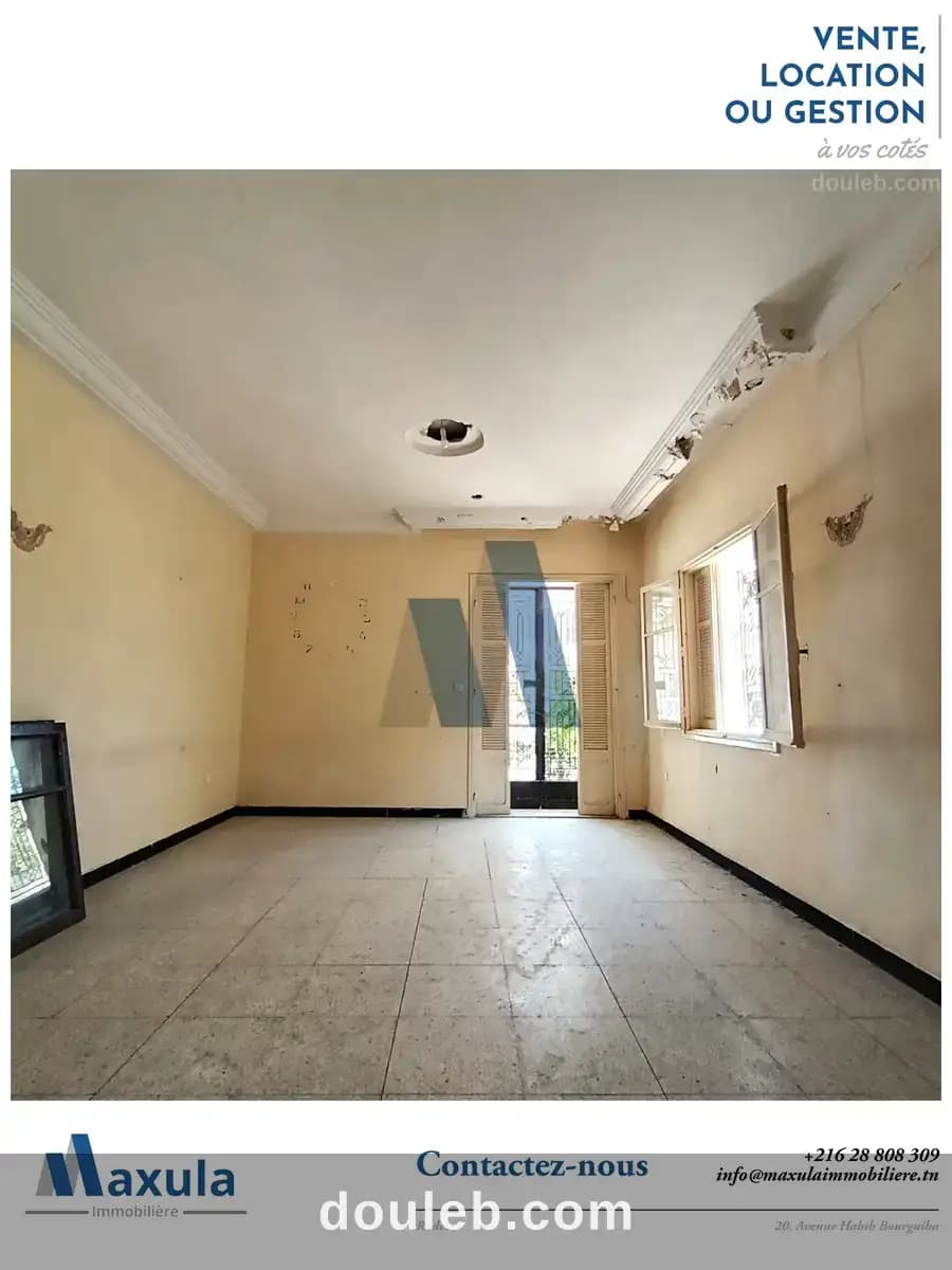 Villa s3 a renover a ben arous - Miniature 2