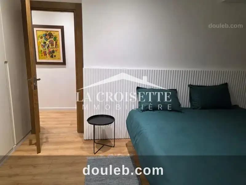 Appartement s2 meublé avec piscine à la marsa - Miniature 5