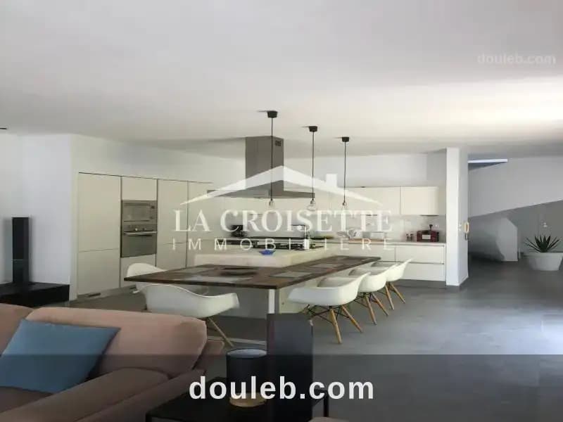 Villa s4 meublée avec piscine à la soukra zvl0036 - Miniature 4