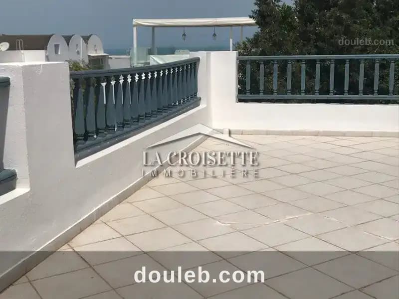 Duplex s3 meublé vue sur mer à gammarth mdl0004 - Miniature 3