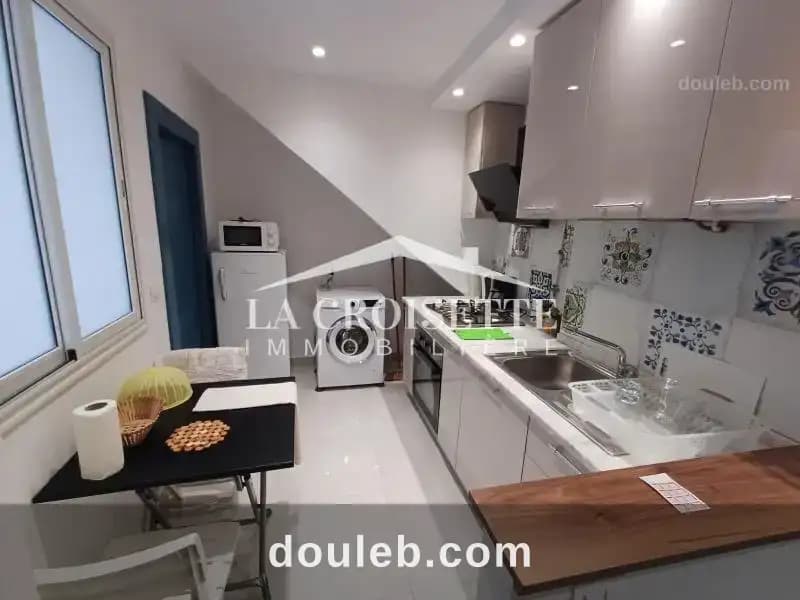 Appartement s1 meublé à la marsa mal2087 - Miniature 2
