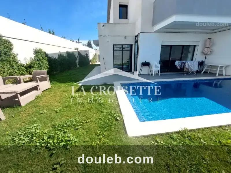 Villa s4 avec piscine à la soukra mvl1311 - Miniature 2