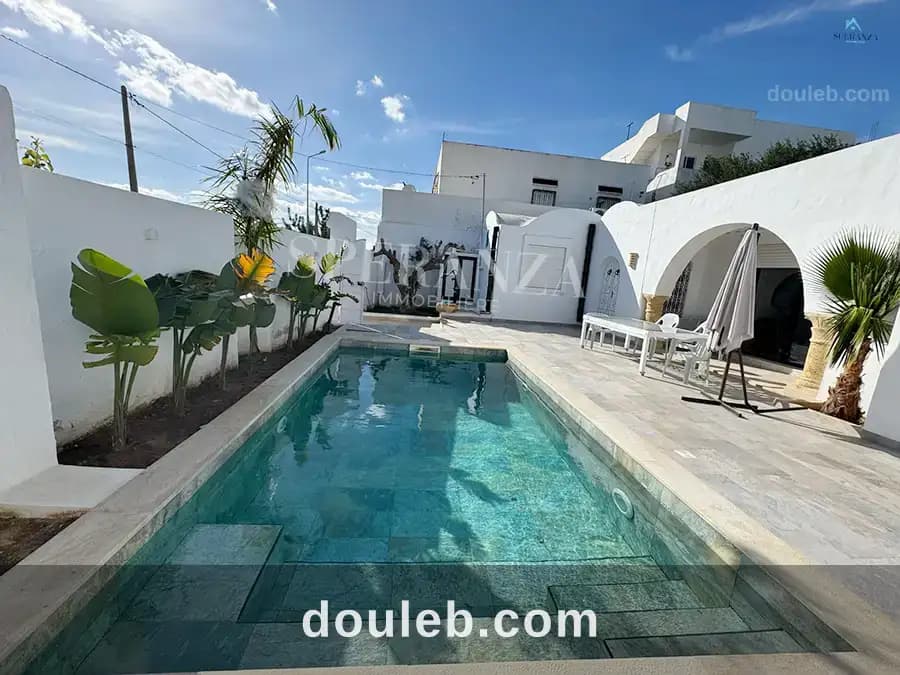 Villa blanche azur à Nabeul