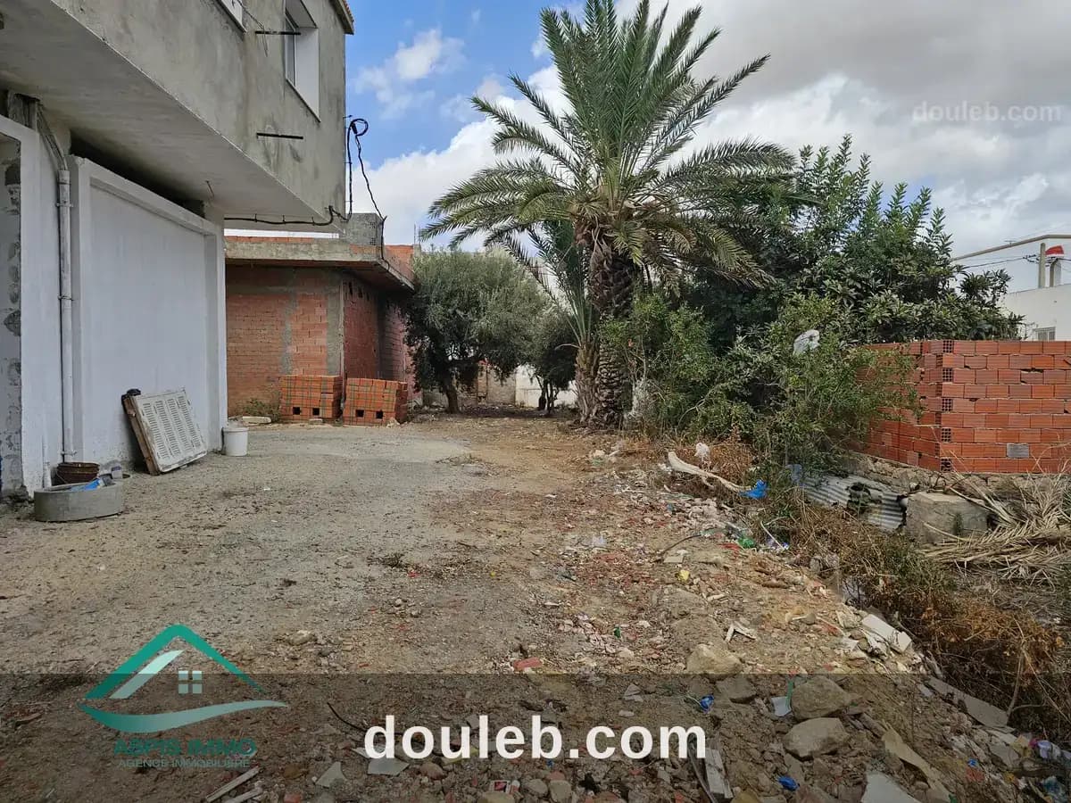Vt930 terrain 122 m2 à kelibia à Nabeul